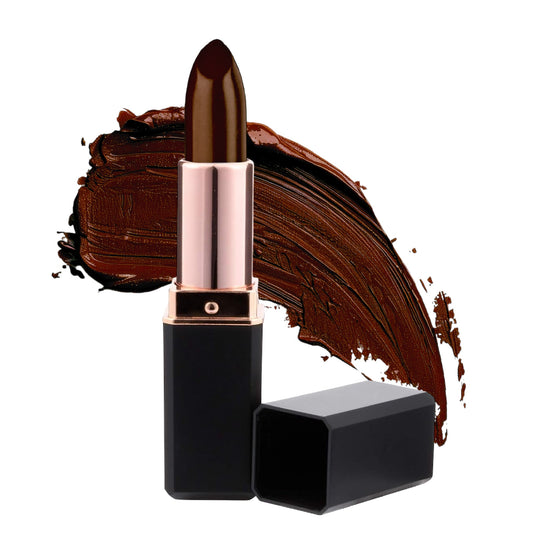 Chocolate Kiss Lipstick Medium to Full Coverage Easy Smooth Gliding Formula Infused with Vitamin E and Hydrating oils for Maximum Hydration