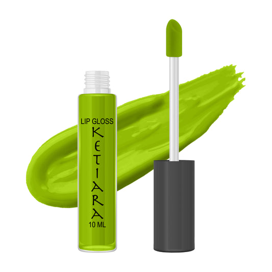 Apple Green Hydrating And Moisturizing Non-sticky Premium Mild Tinting Lip Gloss Infused With Hyaluronic Acid