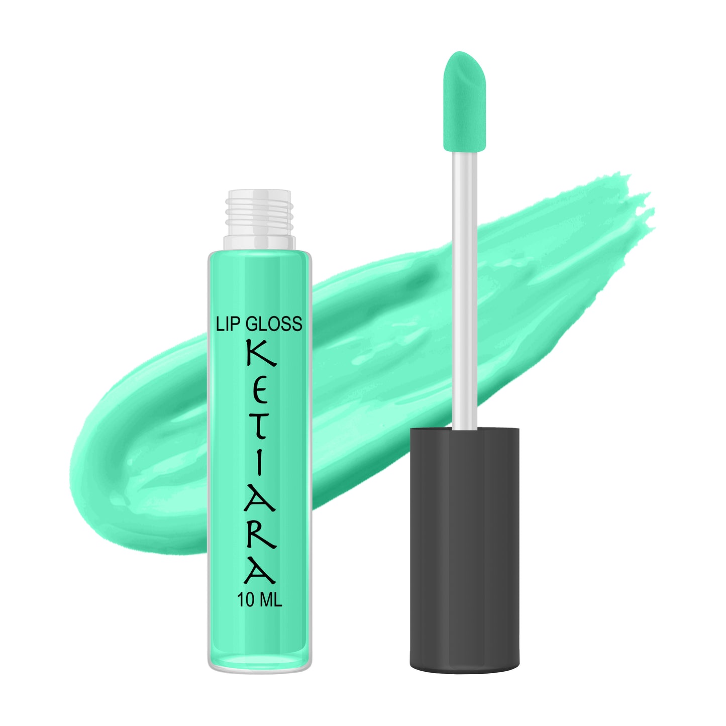 Aquamarine Hydrating And Moisturizing Non-sticky Premium Mild Tinting Lip Gloss Infused With Hyaluronic Acid