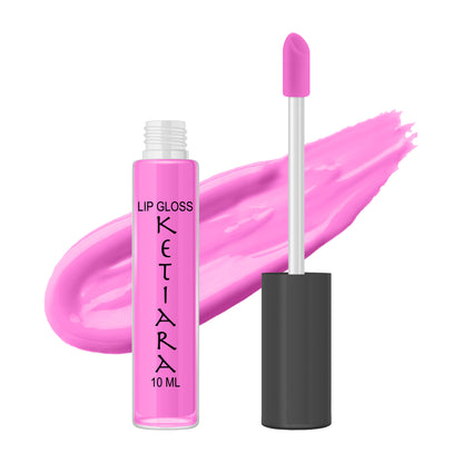 Baby Pink Hydrating And Moisturizing Non-sticky Premium Mild Tinting Lip Gloss Infused With Hyaluronic Acid