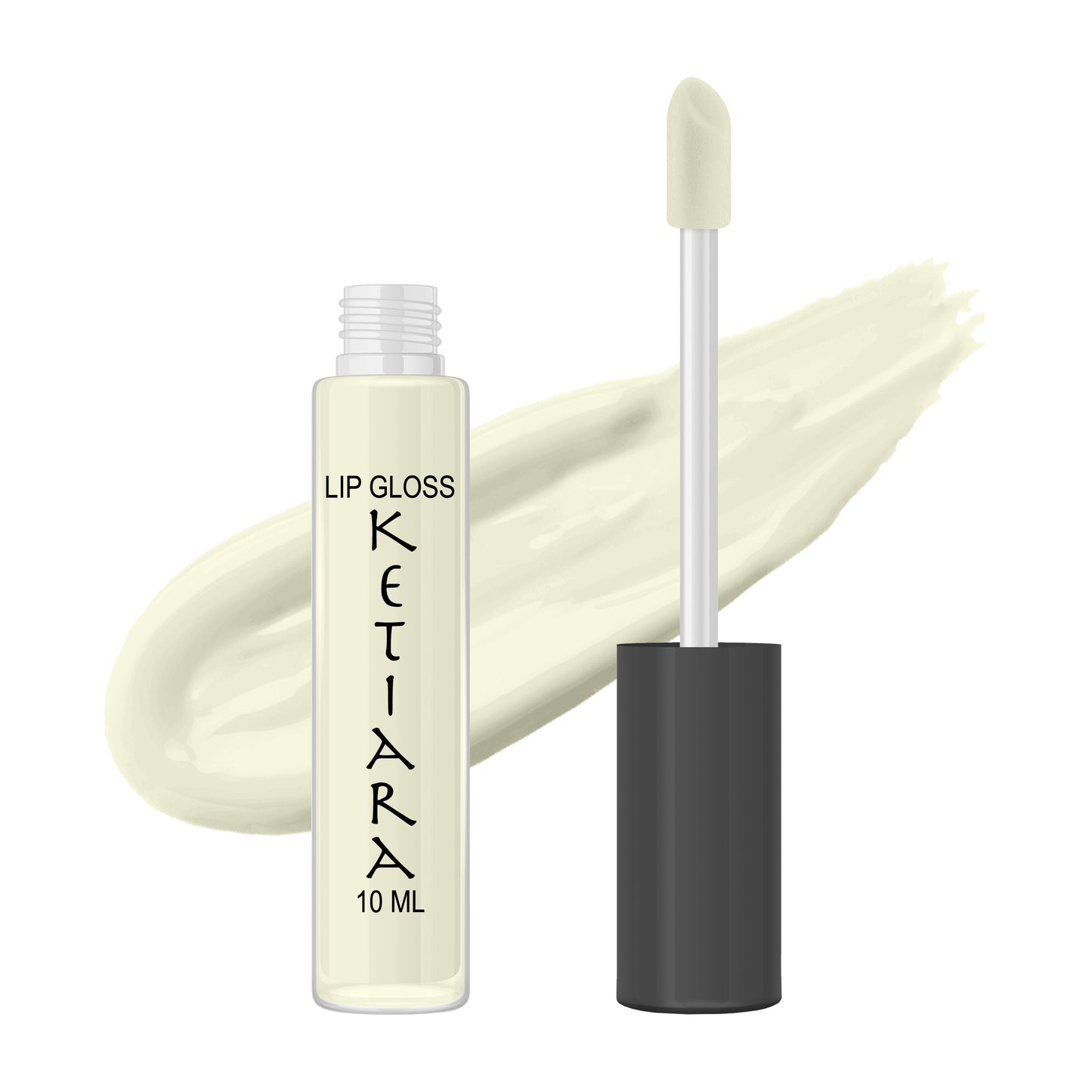 Beige Hydrating And Moisturizing Non-sticky Premium Mild Tinting Lip Gloss Infused With Hyaluronic Acid