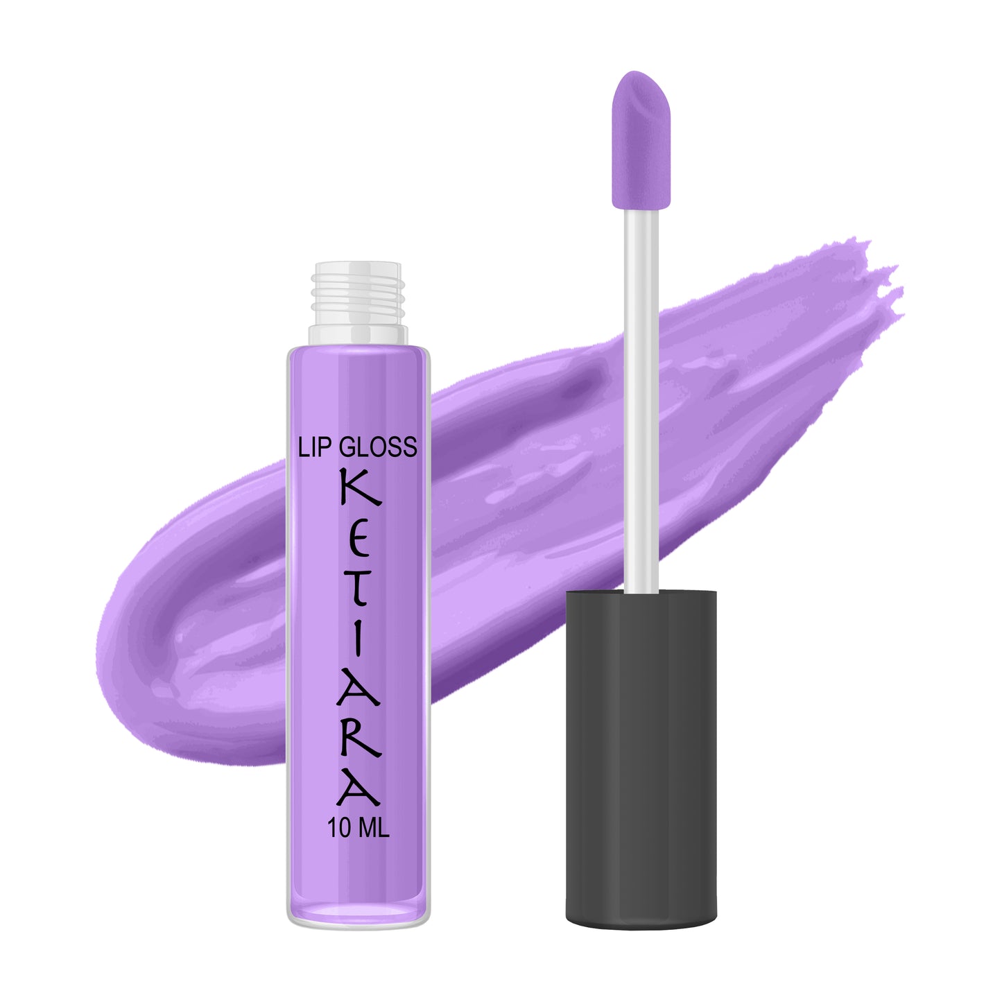 Bright Lavender Hydrating And Moisturizing Non-sticky Premium Mild Tinting Lip Gloss Infused With Hyaluronic Acid