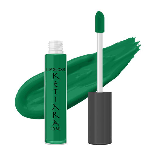 Cadmium Green Hydrating And Moisturizing Non-sticky Premium Mild Tinting Lip Gloss Infused With Hyaluronic Acid