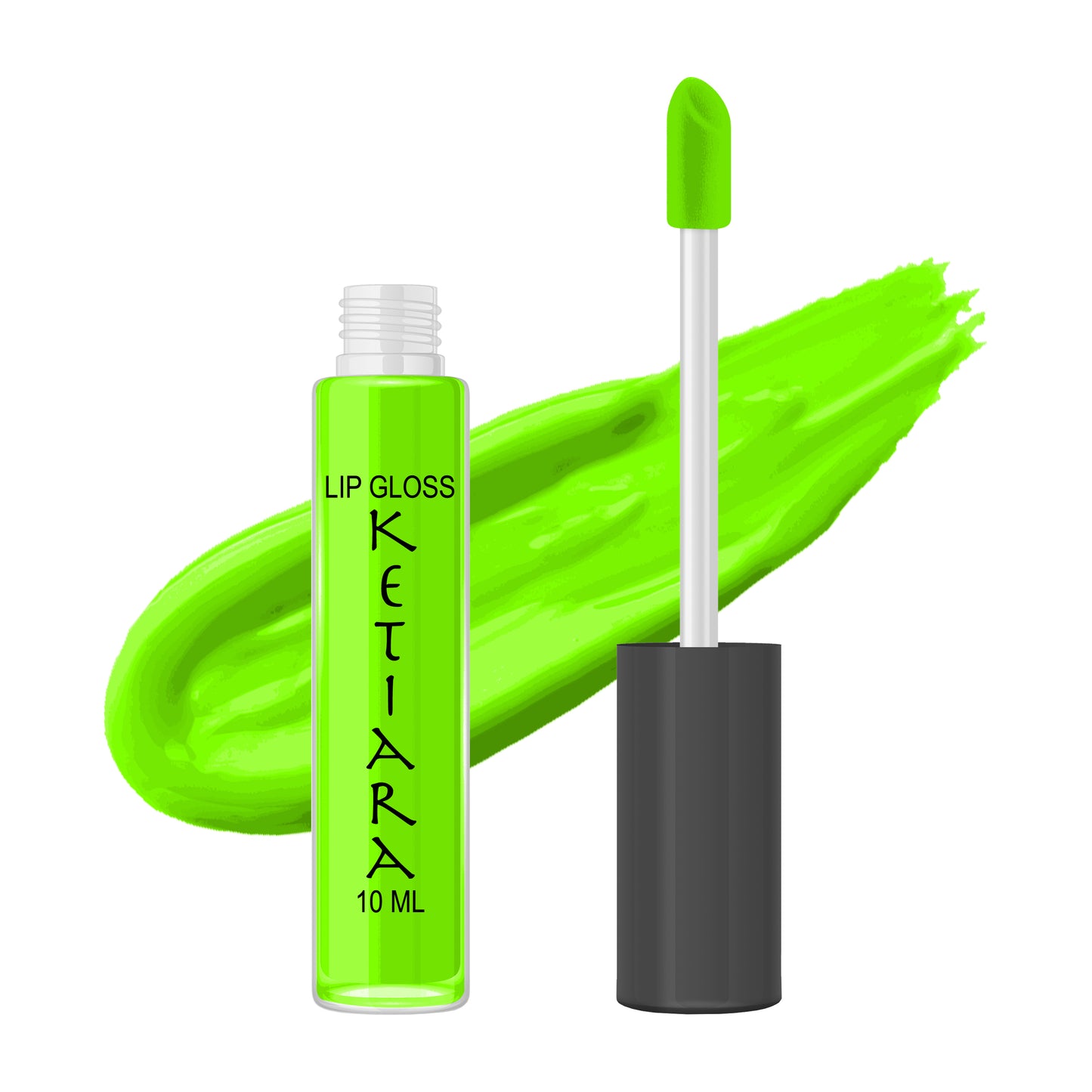 Chartreuse Hydrating And Moisturizing Non-sticky Premium Mild Tinting Lip Gloss Infused With Hyaluronic Acid