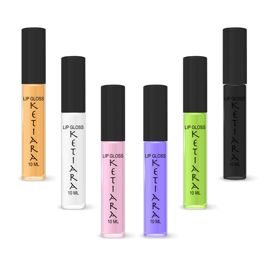 Finneas Hydrating And Moisturizing Non-sticky Premium Mild Tinting Lip Gloss Infused With Hyaluronic Acid | Pack Of 6