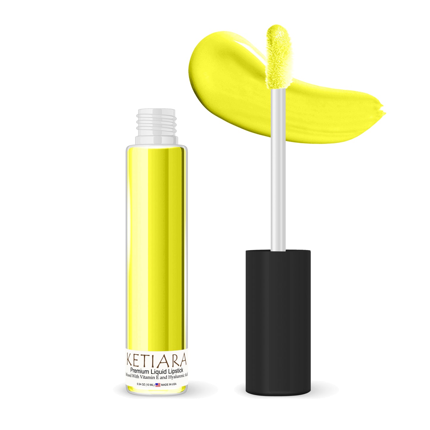 Ketiara Premium Full Coverage Bikini Bottom Liquid Lipstick Infused With Hyaluronic Acid, 10 ml