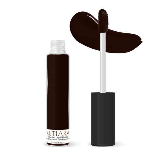 Ketiara Premium Full Coverage Cinnamon Roll Liquid Lipstick Infused With Hyaluronic Acid, 10 ml