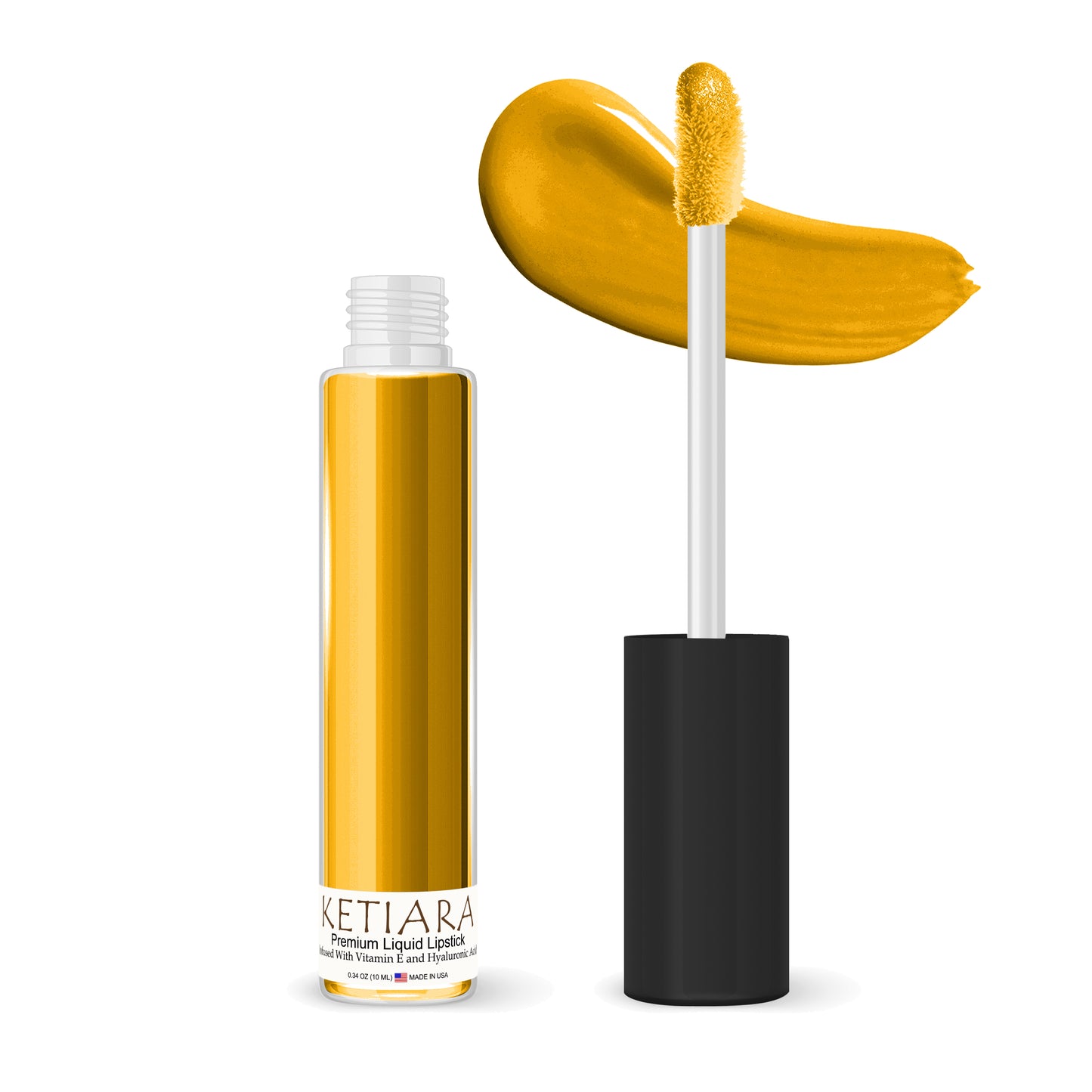 Ketiara Premium Full Coverage Comic Book Liquid Lipstick Infused With Hyaluronic Acid, 10 ml