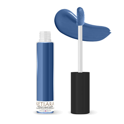 Ketiara Premium Full Coverage Denim Liquid Lipstick Infused With Hyaluronic Acid, 10 ml