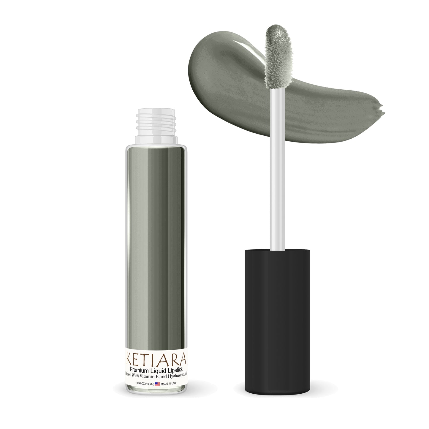 Ketiara Premium Full Coverage Elephant In The Room Liquid Lipstick Infused With Hyaluronic Acid, 10 ml