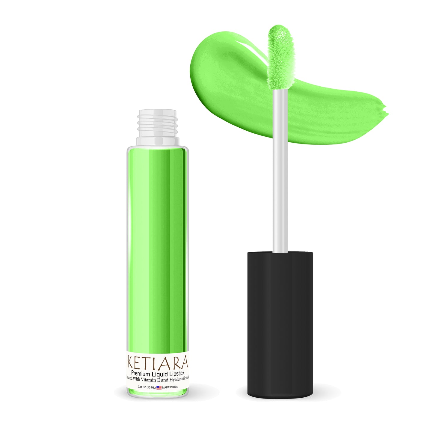 Ketiara Premium Full Coverage Foliage Liquid Lipstick Infused With Hyaluronic Acid, 10 ml