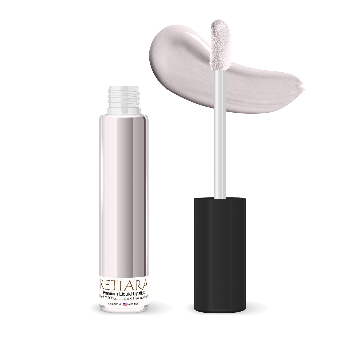 Ketiara Premium Full Coverage Fuzzy Socks Liquid Lipstick Infused With Hyaluronic Acid, 10 ml