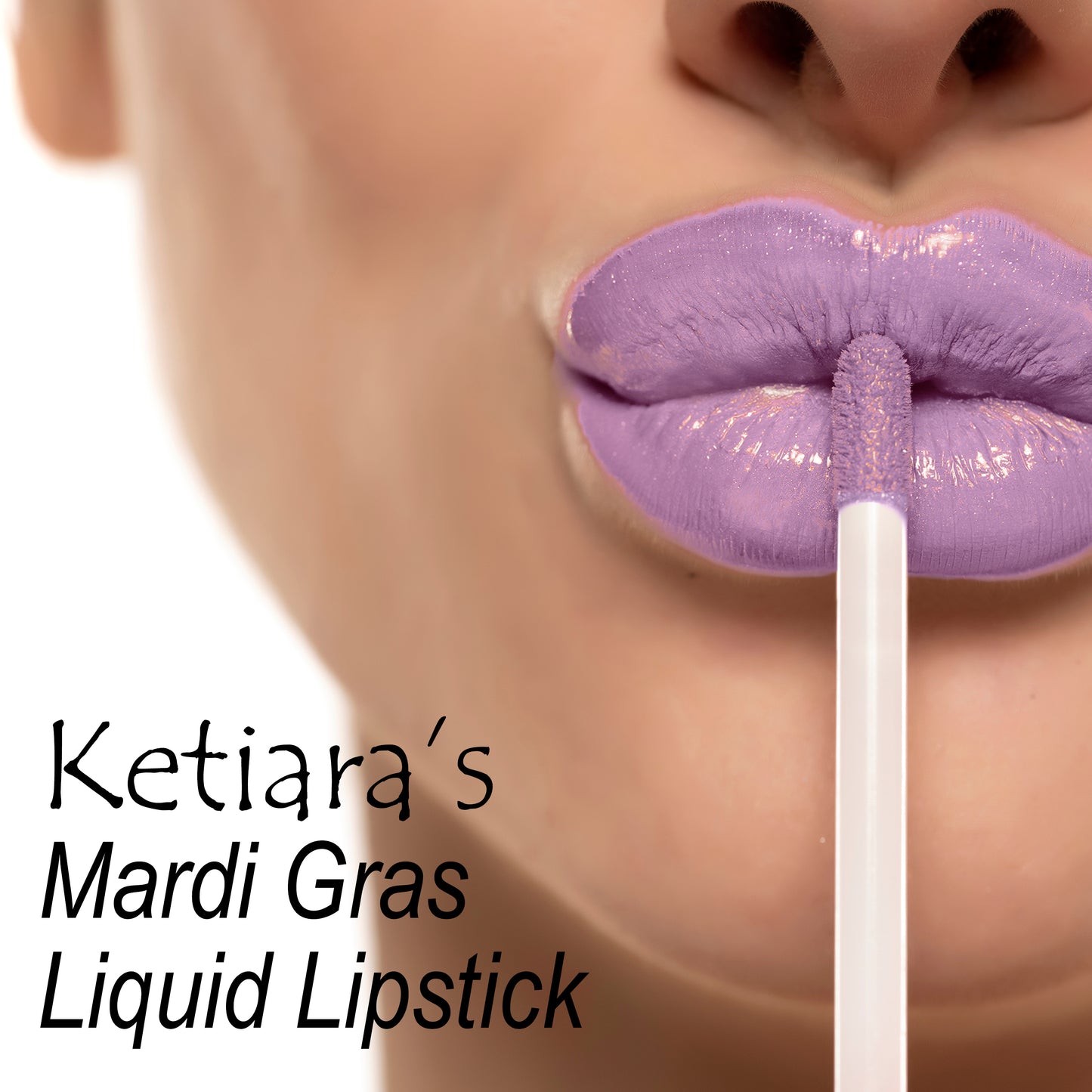 Ketiara Premium Full Coverage Mardi Gras Liquid Lipstick Infused With Hyaluronic Acid, 10 ml