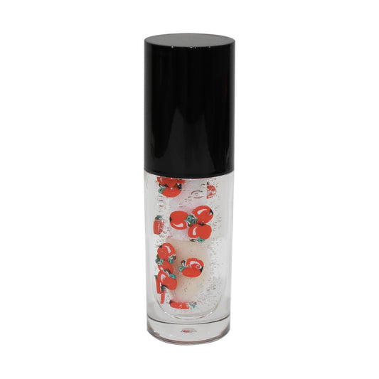 Apple Flavor Big Brush Wand Hydrating Non-sticky Premium Clear Lip Gloss Infused With Hyaluronic Acid