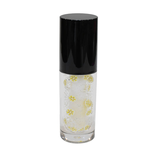 Banana Flavor Big Brush Wand Hydrating Non-sticky Premium Clear Lip Gloss Infused With Hyaluronic Acid