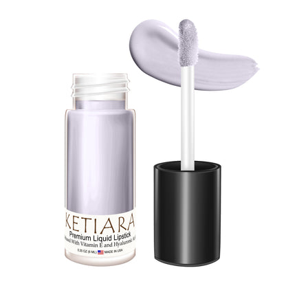 Ketiara Premium Full Coverage Amethyst Liquid Lipstick Infused With Hyaluronic Acid, 6 ml