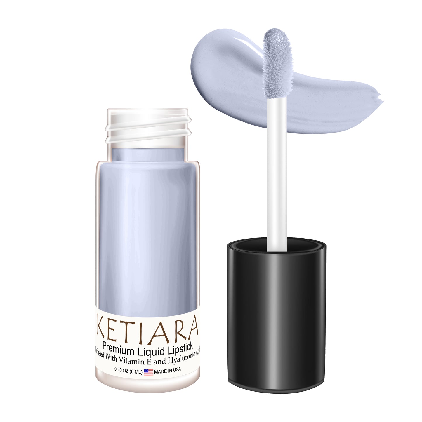 Ketiara Fairies Smudge Proof Liquid Lipstick Infused With Vitamin E, 6 ml