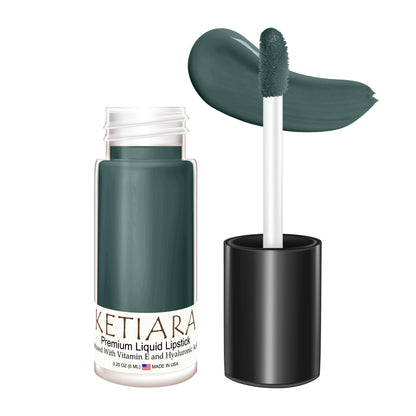 Ketiara Premium Full Coverage Big Brush Garden Gnomes Liquid Lipstick Infused With Hyaluronic Acid, 6 ml