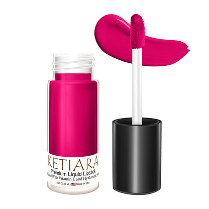 Ketiara Gumball Smudge Proof Liquid Lipstick Infused With Vitamin E, 6 ml