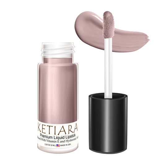 Ketiara Premium Full Coverage Big Brush Love My Lip Liquid Lipstick Infused With Hyaluronic Acid, 6 ml