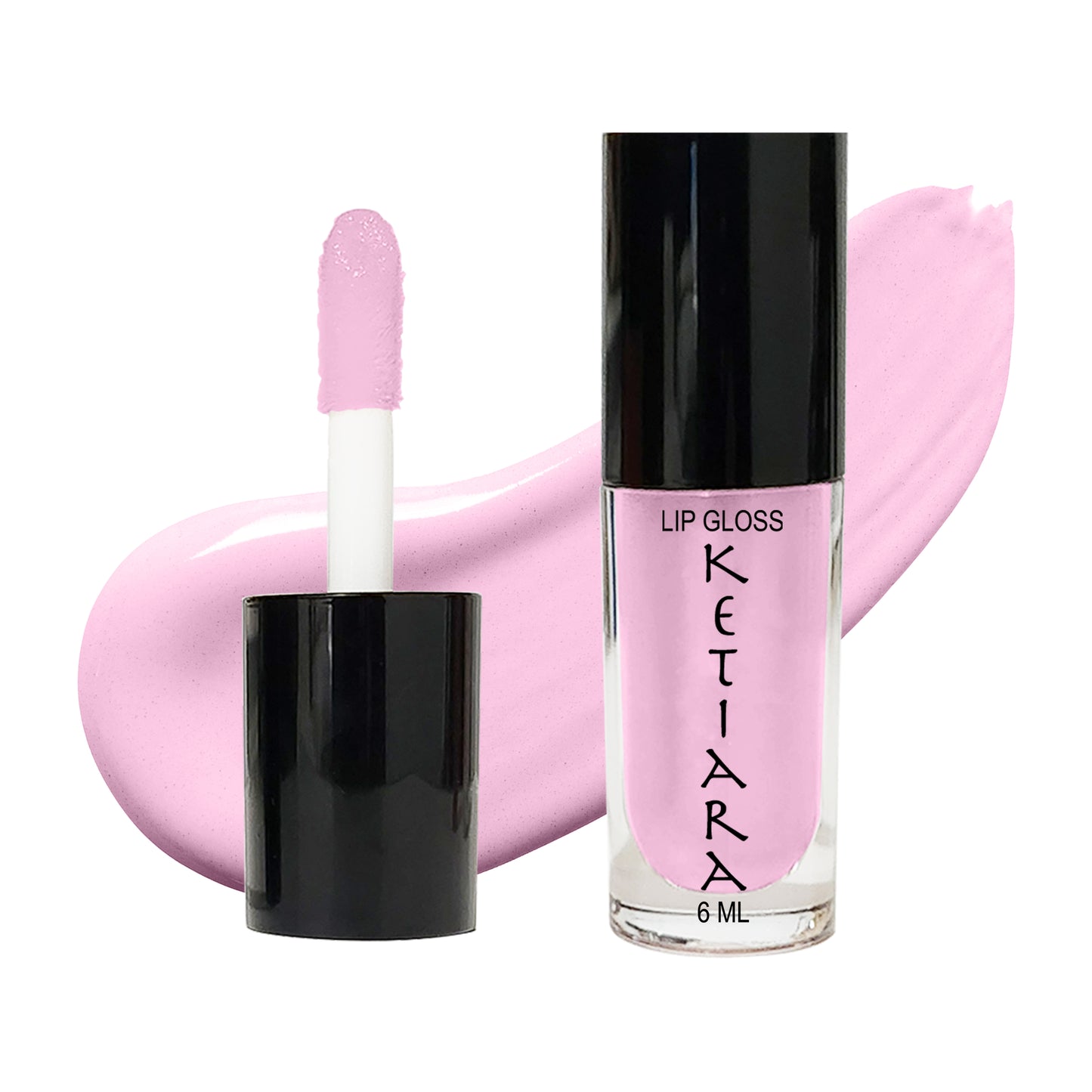 Pastel Paradise Big Brush Wand Hydrating Non-sticky Premium Sheer Lip Gloss Infused With Hyaluronic Acid