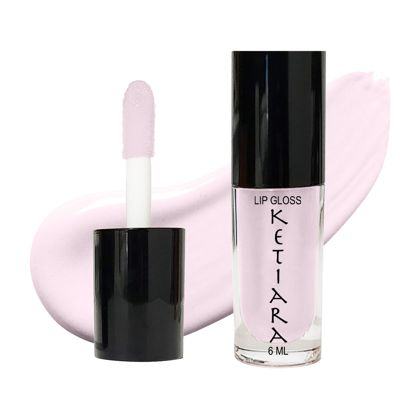 Pastel Paradise Big Brush Wand Hydrating Non-sticky Premium Sheer Lip Gloss Infused With Hyaluronic Acid