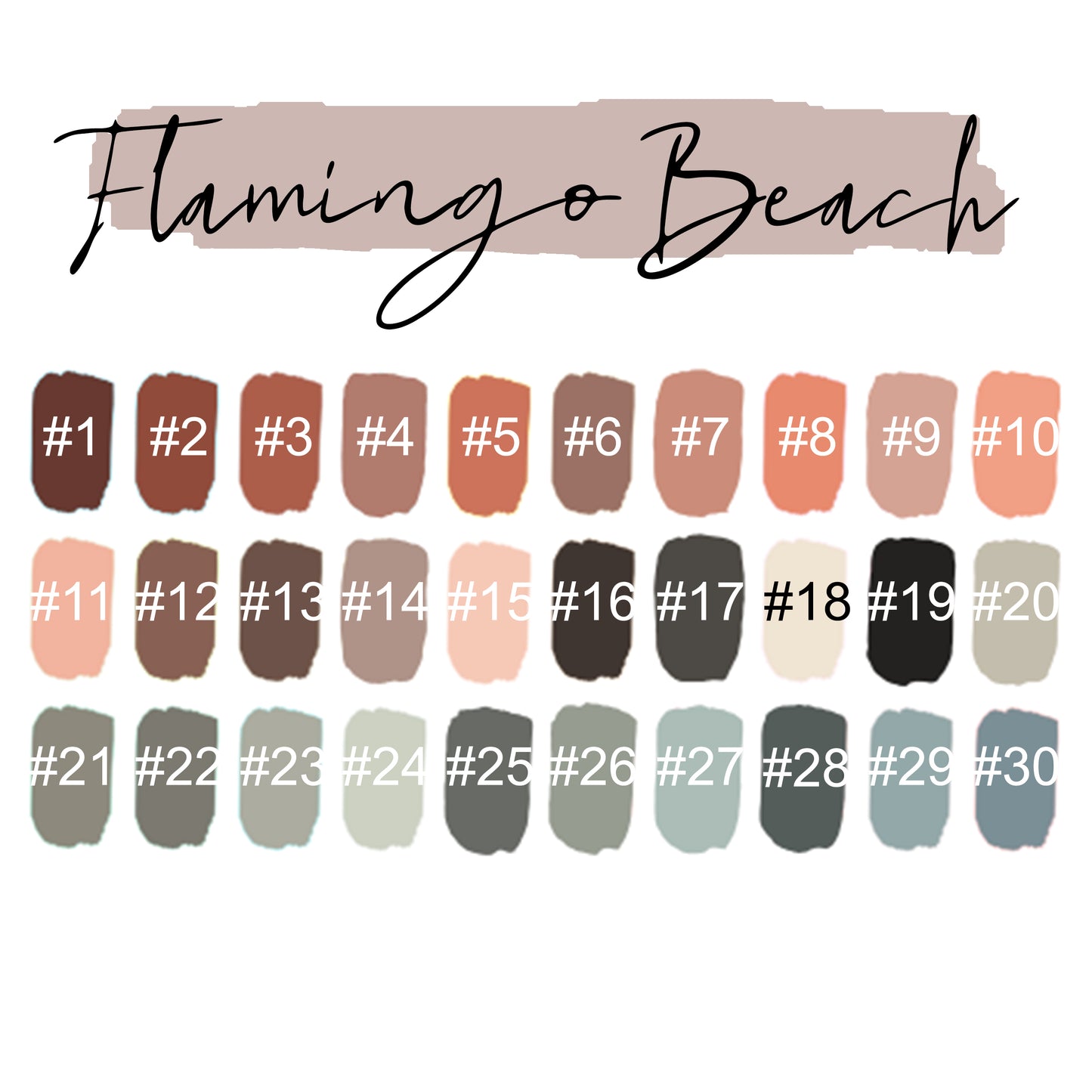 Flamingo Beach 6ml Big Brush Wand Premium Lip Gloss Infused With Hyaluronic Acid