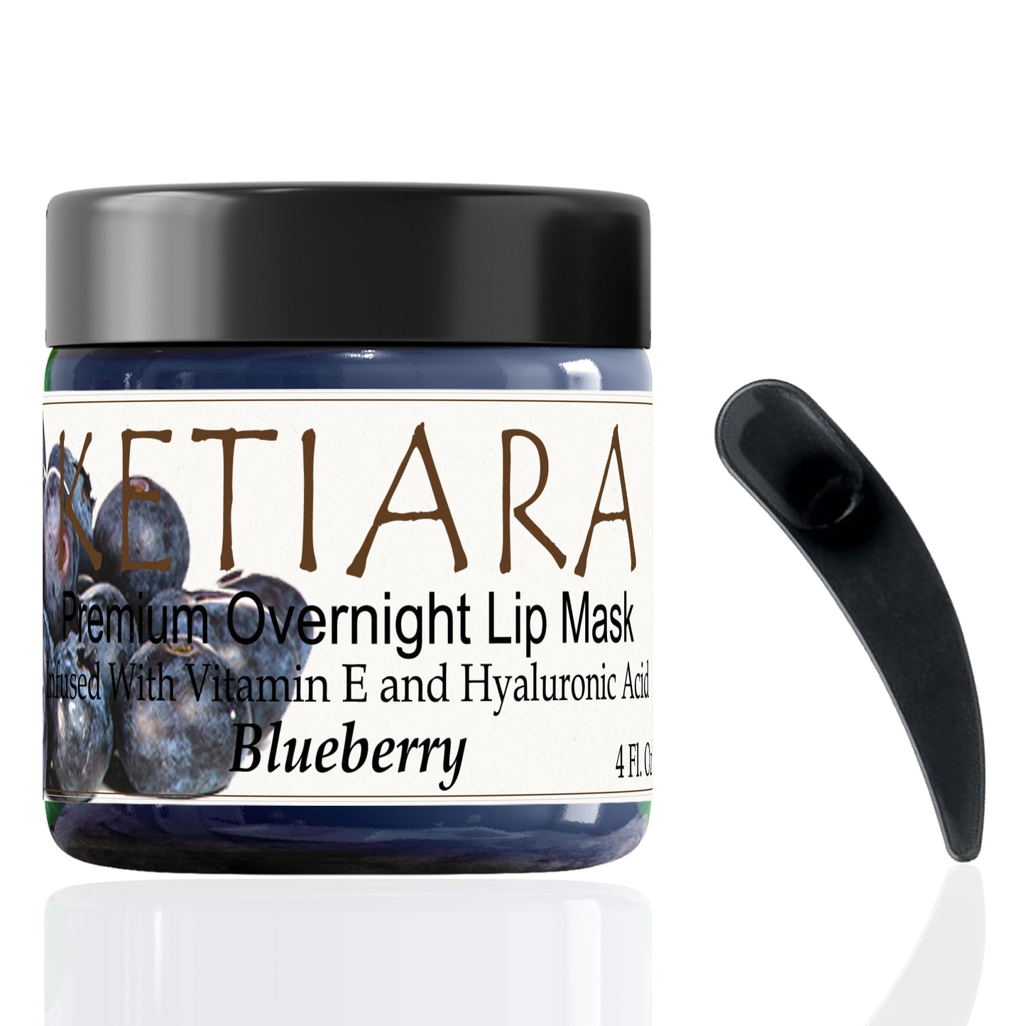 Ketiara Blueberry Nourishing and Hydrating Lip Sleeping Mask with Vitamin C, Hyaluronic Acid and More