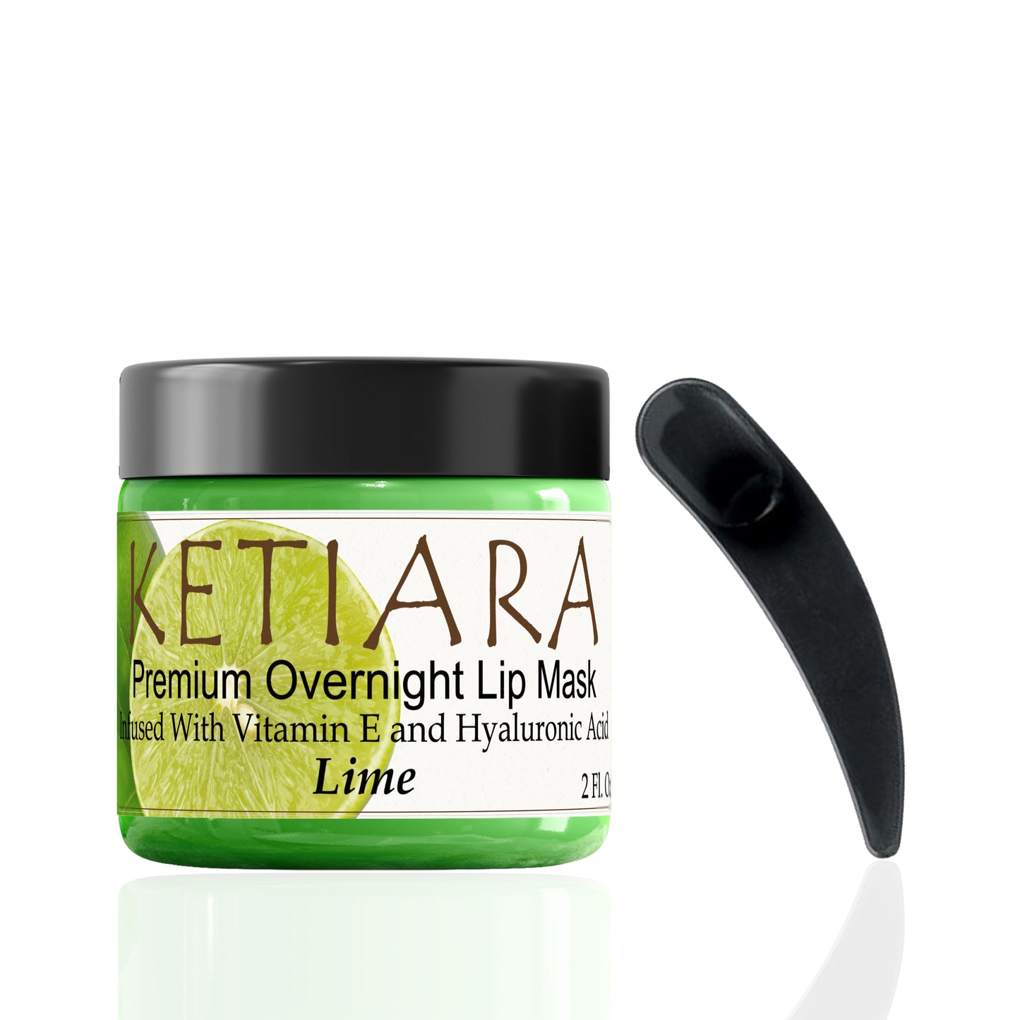 Ketiara Lime Nourishing and Hydrating Lip Sleeping Mask with Vitamin C, Hyaluronic Acid and More