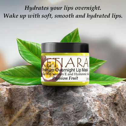 Ketiara Passion Fruit Nourishing and Hydrating Lip Sleeping Mask with Vitamin C, Hyaluronic Acid and More