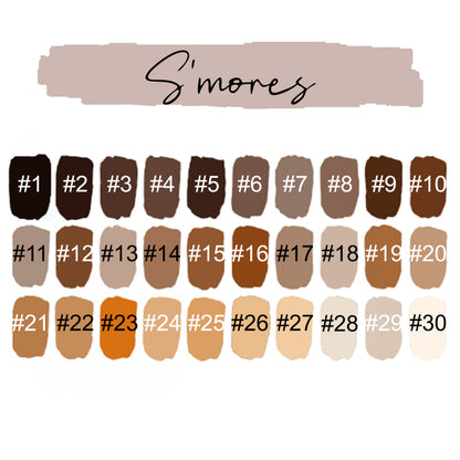 Smores 10ml Easy Squeeze Tube Mild Tinting Premium Lip Gloss Infused With Hyaluronic Acid