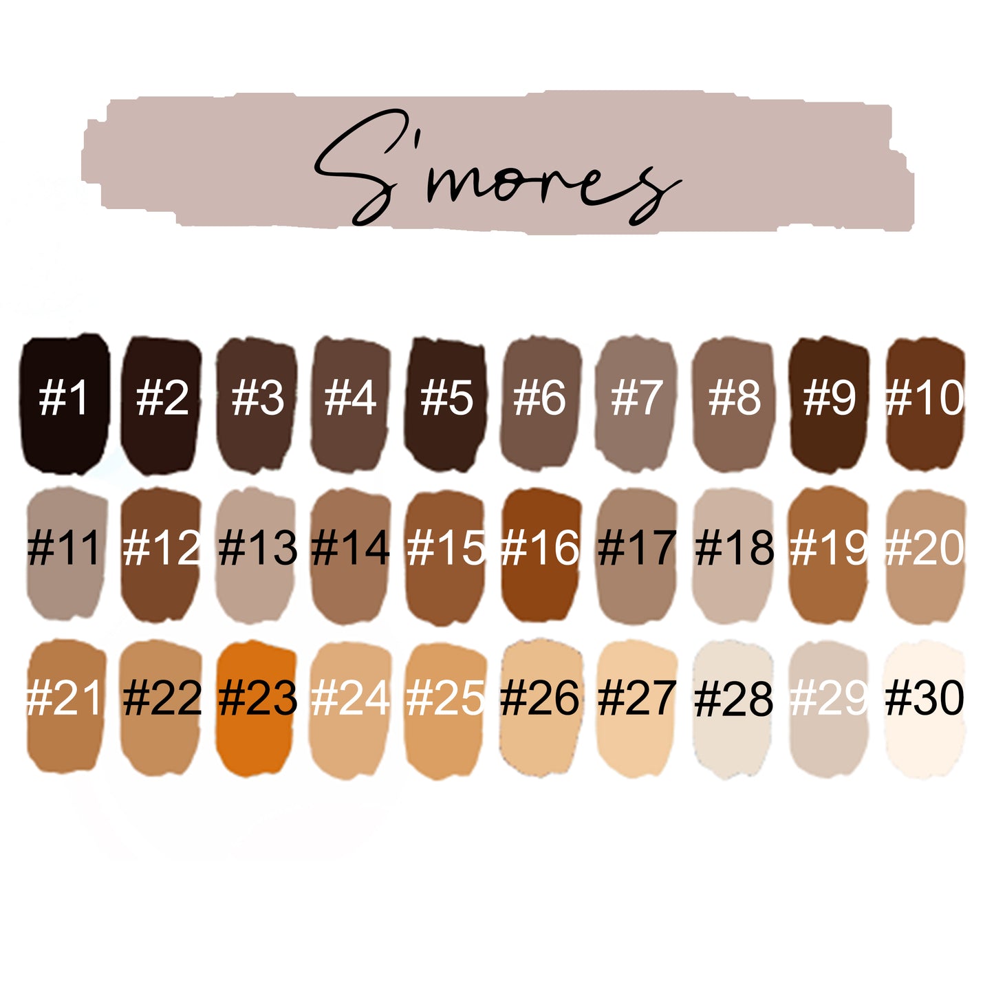 Smores 6ml Big Brush Wand Premium Lip Gloss Infused With Hyaluronic Acid