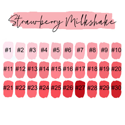 Strawberry Milkshake 10ml Premium Lip Gloss Infused With Hyaluronic Acid
