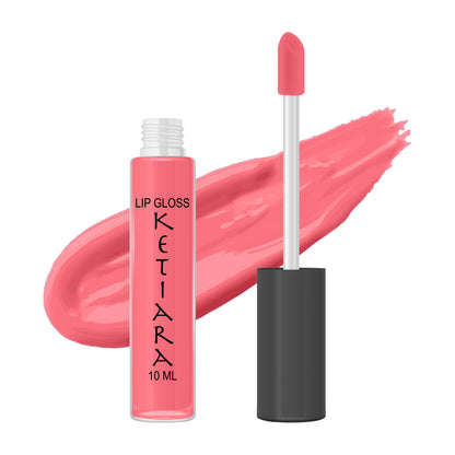 Grapefruit Hydrating And Moisturizing Non-sticky Premium Mild Tinting Lip Gloss Infused With Hyaluronic Acid