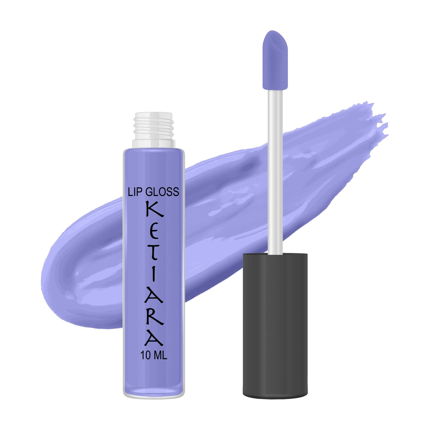 Dark Blue Gray Hydrating And Moisturizing Non-sticky Premium Mild Tinting Lip Gloss Infused With Hyaluronic Acid