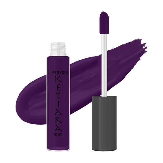 Russian Violet Hydrating And Moisturizing Non-sticky Premium Mild Tinting Lip Gloss Infused With Hyaluronic Acid