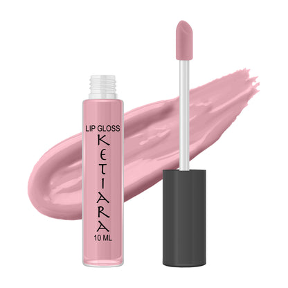 Orchid Pink Hydrating And Moisturizing Non-sticky Premium Mild Tinting Lip Gloss Infused With Hyaluronic Acid