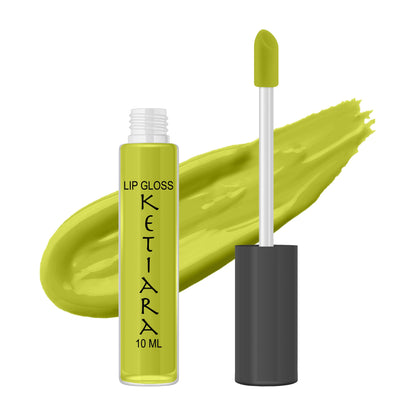 Green Juice Hydrating And Moisturizing Non-sticky Premium Mild Tinting Lip Gloss Infused With Hyaluronic Acid
