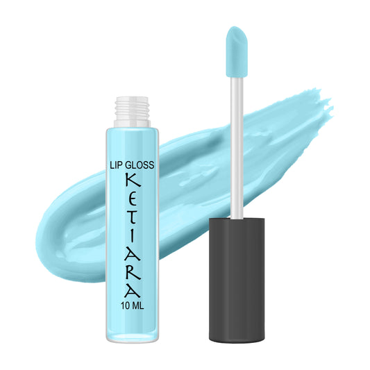 Blizzard Blue Hydrating And Moisturizing Non-sticky Premium Mild Tinting Lip Gloss Infused With Hyaluronic Acid