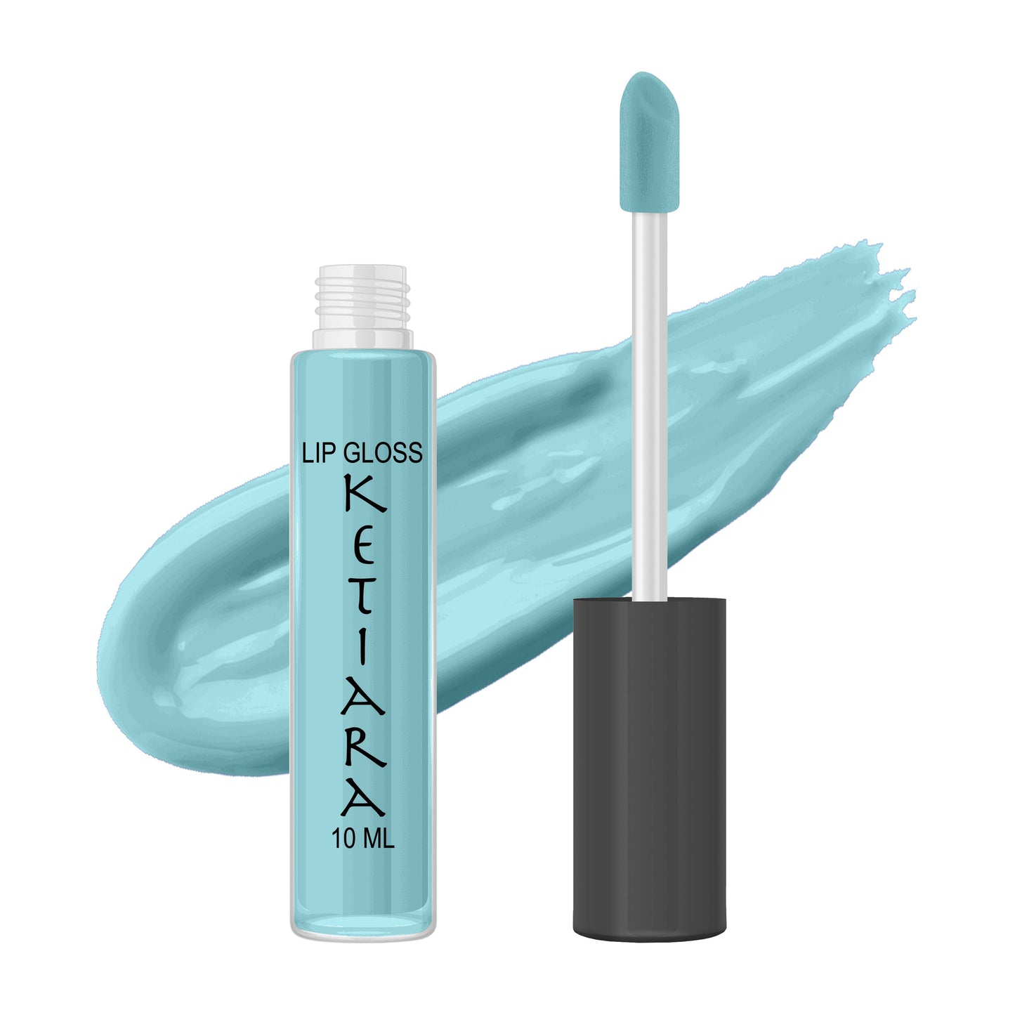 Middle Blue Hydrating And Moisturizing Non-sticky Premium Mild Tinting Lip Gloss Infused With Hyaluronic Acid