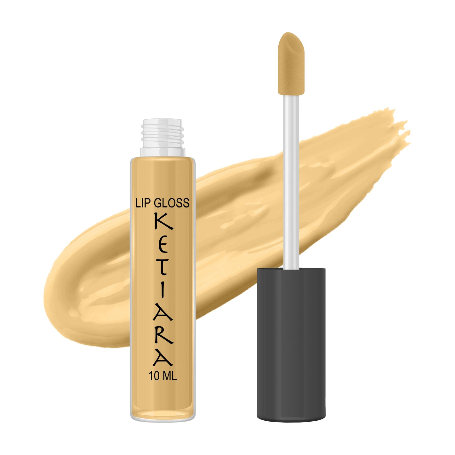 Deep Champagne Hydrating And Moisturizing Non-sticky Premium Mild Tinting Lip Gloss Infused With Hyaluronic Acid