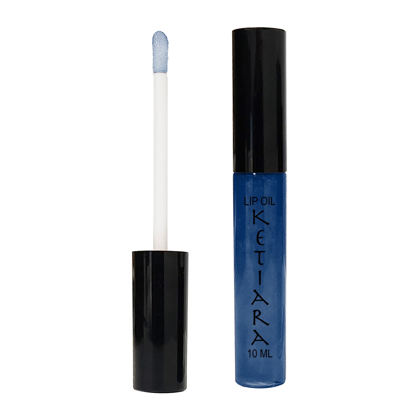 Berkeley Blue Hydrating And Conditioning Non-sticky Premium Sheer Lip Oil Infused With Hyaluronic Acid