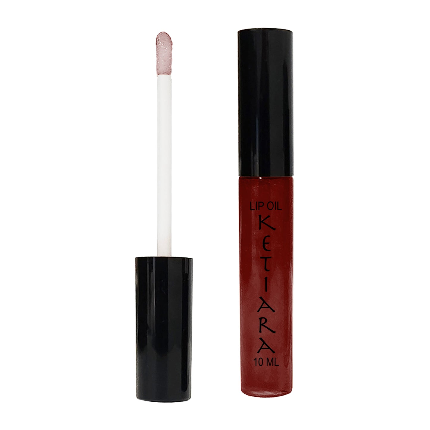 Blood Red Hydrating And Conditioning Non-sticky Premium Sheer Lip Oil Infused With Hyaluronic Acid