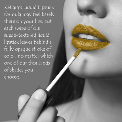 Ketiara Mojave Smudge Proof Matte Liquid Lipstick Infused With Vitamin E, 6 ml
