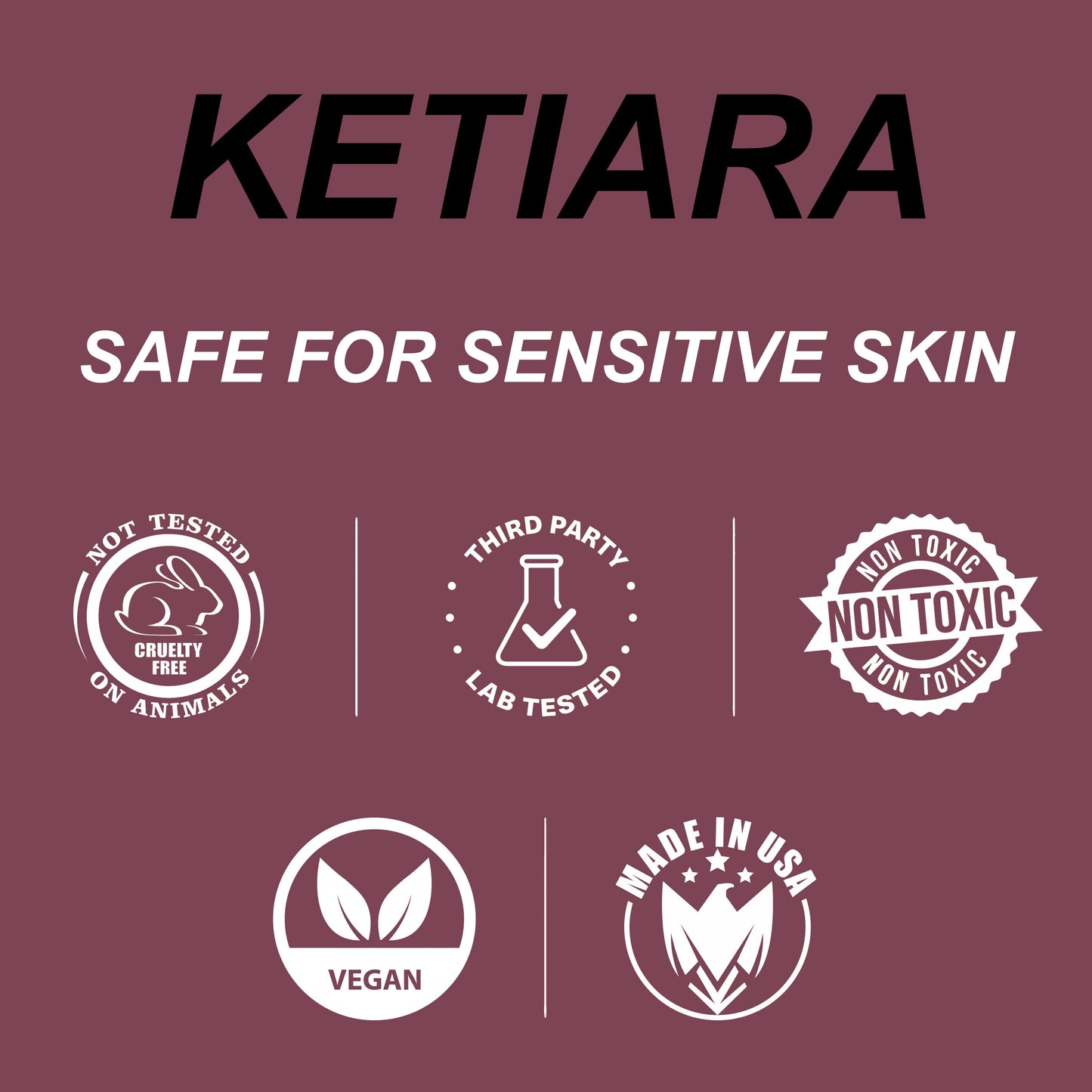 Ketiara Mojave Smudge Proof Matte Liquid Lipstick Infused With Vitamin E, 6 ml