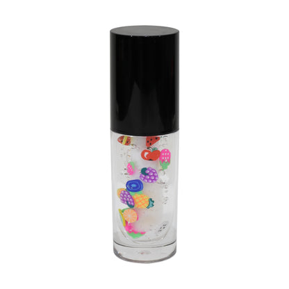 Fruity Flavor Big Brush Wand Hydrating Non-sticky Premium Clear Lip Gloss Infused With Hyaluronic Acid