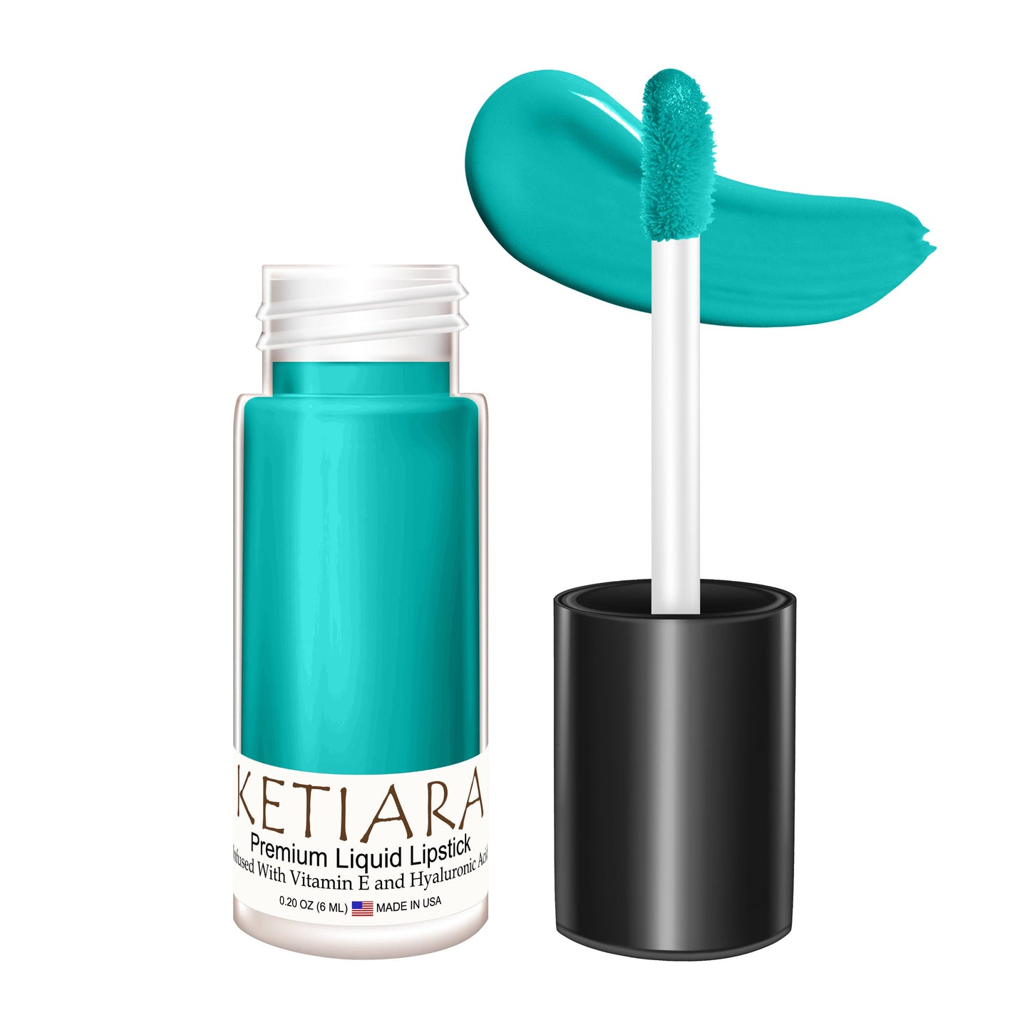 Ketiara Hyperpop Smudge Proof Matte Liquid Lipstick Infused With Vitamin E, 6 ml